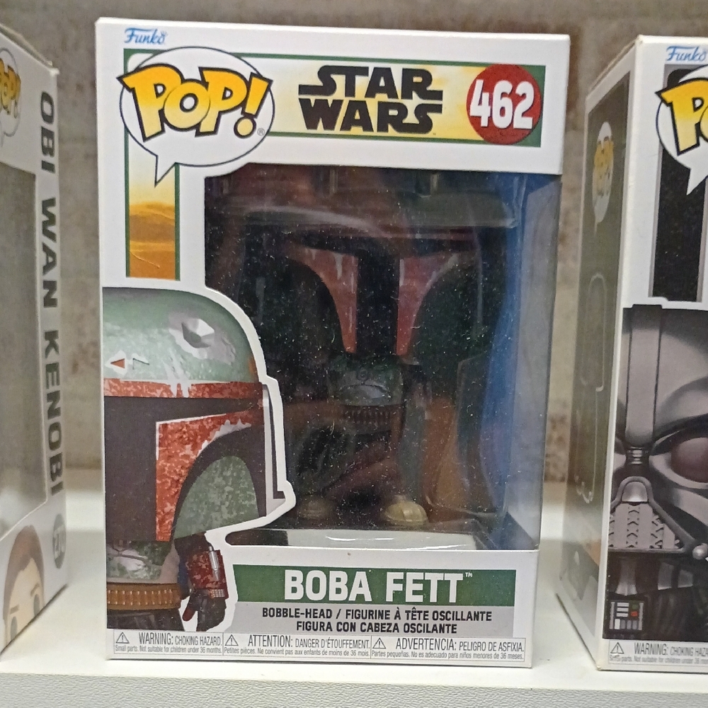 Funko Star Wars Boba Fett Figure - Green and Black